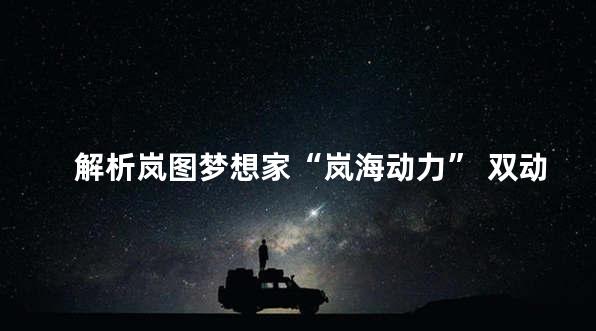 解析岚图梦想家“岚海动力” 双动力新物种